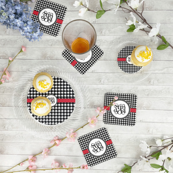 Custom Design - Plastic Party Appetizer & Dessert Plates - In Context