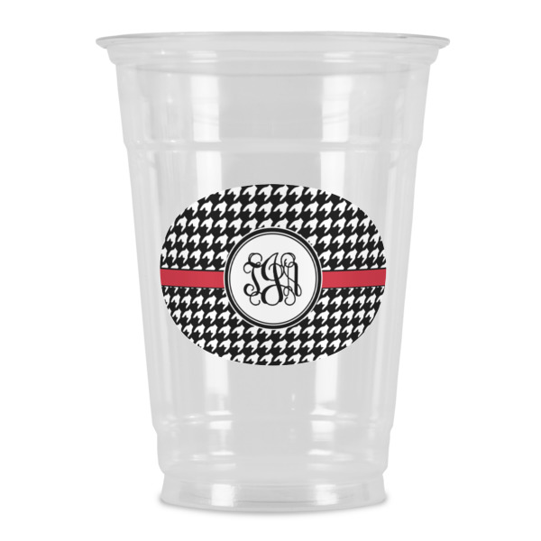 Custom Houndstooth Party Cups - 16oz (Personalized)