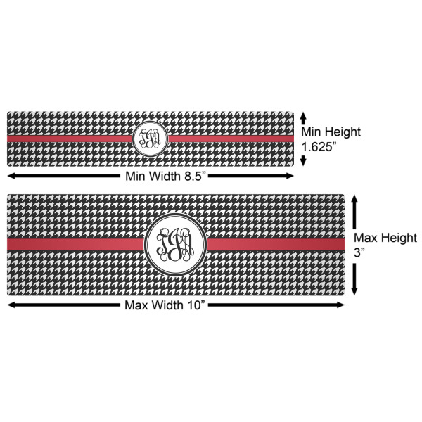 Custom Design - Water Bottle Labels w/ Dimensions