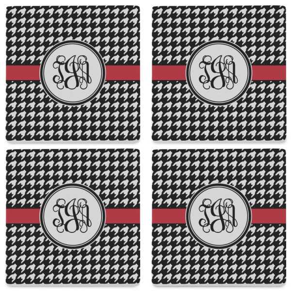 Custom Design - Set of 4 Stone Coasters - See All 4 View