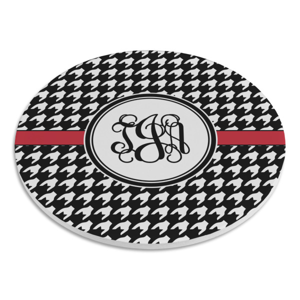 Custom Design - Round Stone Trivet - Angle View