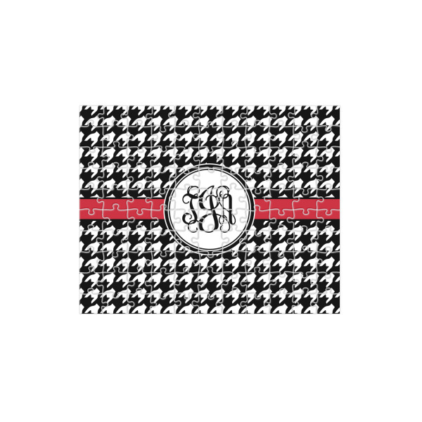 Custom Houndstooth 110 pc Jigsaw Puzzle (Personalized)