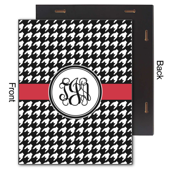 Custom Design - 11x14 Wood Print - Front & Back View