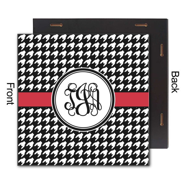 Custom Design - 12x12 Wood Print - Front & Back View