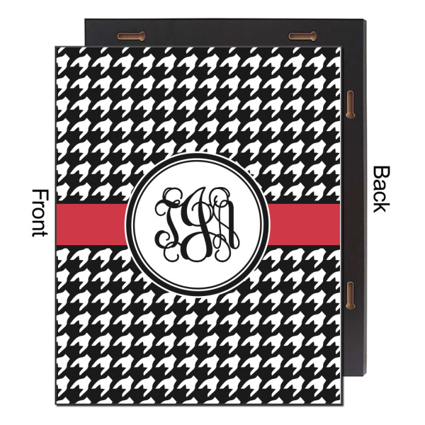 Custom Design - 16x20 Wood Print - Front & Back View