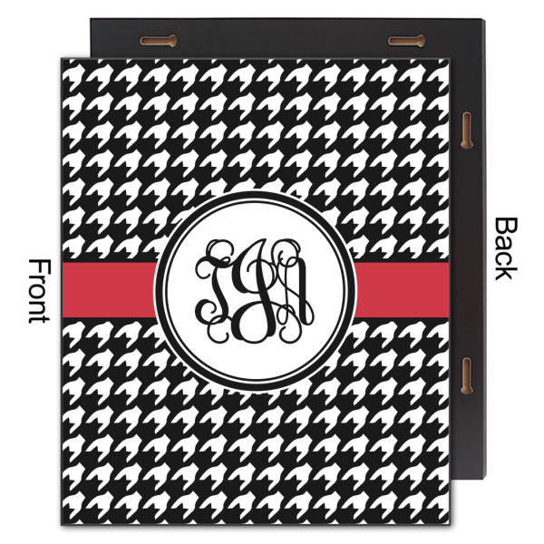 Custom Design - 20x24 Wood Print - Front & Back View