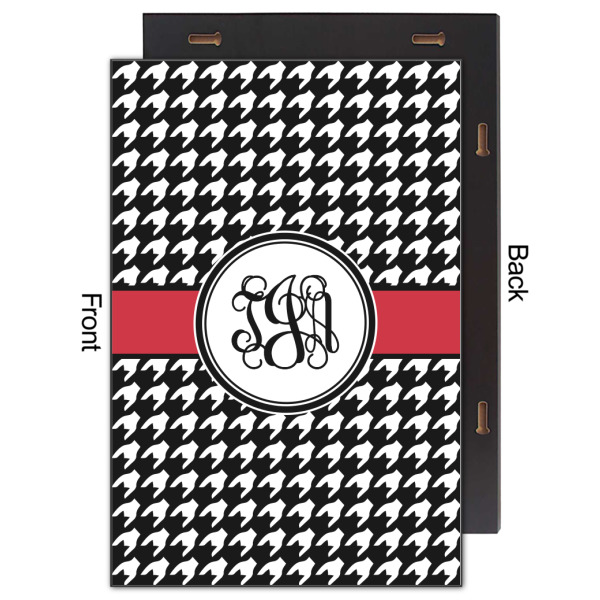 Custom Design - 20x30 Wood Print - Front & Back View