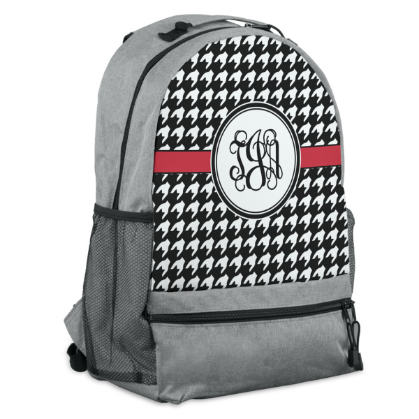 Custom Houndstooth Backpack (Personalized)