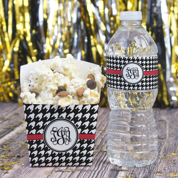 Custom Design - Water Bottle Label - w/ Favor Box