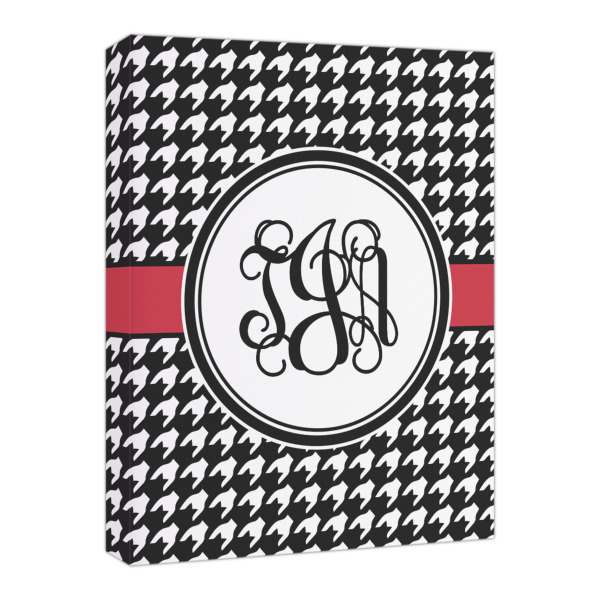 Custom Houndstooth Canvas Print - 16x20 (Personalized)