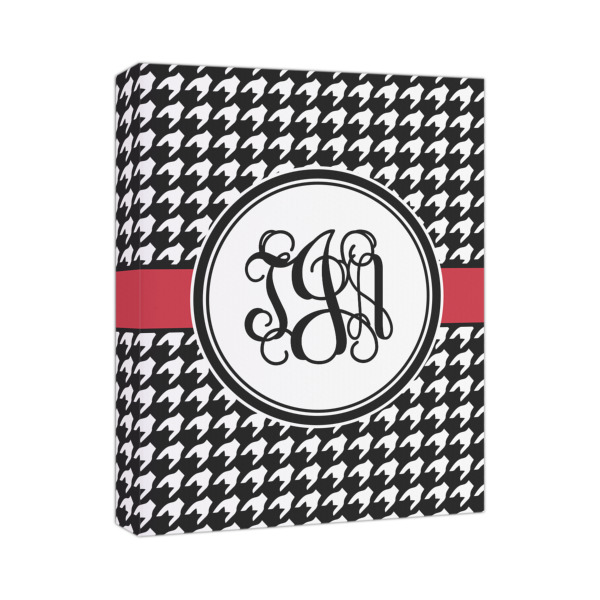 Custom Houndstooth Canvas Print (Personalized)