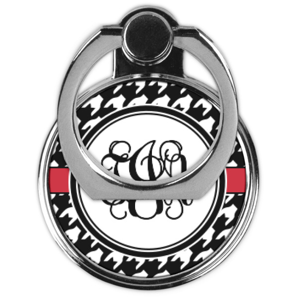 Custom Design - Cell Phone Ring Stand & Holder - Front (Collapsed)