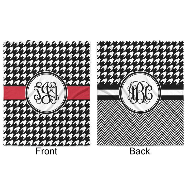 Custom Design - Minky Blanket - 50"x60" - Double Sided - Front & Back