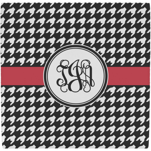 Custom Houndstooth Ceramic Tile Hot Pad (Personalized)