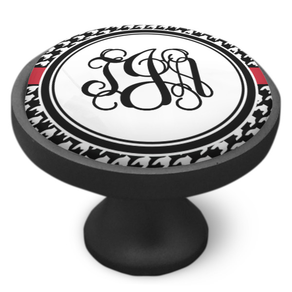 Custom Design - Cabinet Knob - Black - Side