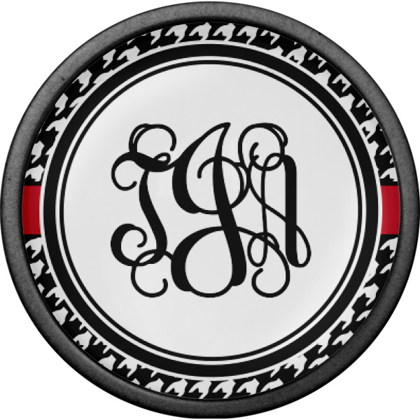 Custom Design - Cabinet Knob - Black - Front