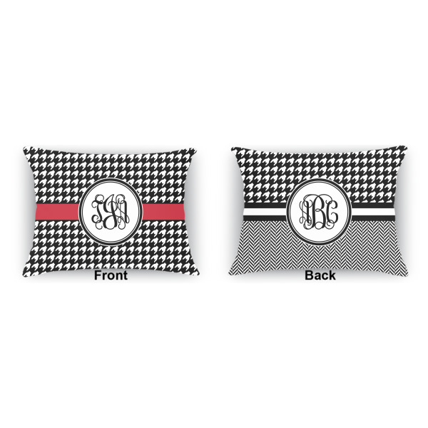 Custom Design - Outdoor Rectangular Throw Pillow (Front and Back)