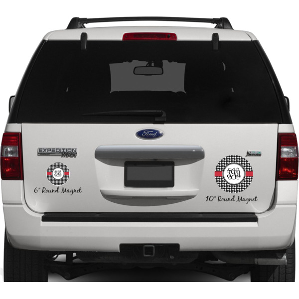Custom Design - Personalized Car Magnets on Ford Explorer