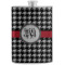 Houndstooth Stainless Steel Flask (Personalized)