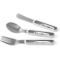 Houndstooth Kid's Flatware (Personalized)