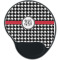 Houndstooth Mouse Pad with Wrist Support