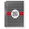 Houndstooth Spiral Notebook (Personalized)