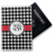 Houndstooth Vinyl Passport Holder (Personalized)