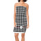 Houndstooth Spa / Bath Wrap (Personalized)