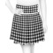 Houndstooth Skater Skirt