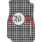 Houndstooth Car Floor Mats (Personalized)