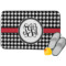 Houndstooth Memory Foam Bath Mat (Personalized)