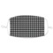 Houndstooth Adult Cloth Face Mask - XLarge