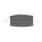 Houndstooth Kid's Cloth Face Mask - XSmall