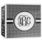 Houndstooth 3-Ring Binder - 3 inch (Personalized)