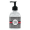 Houndstooth Glass Soap & Lotion Bottle - Single Bottle (Personalized)