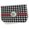 Houndstooth Burp Cloth - Fleece w/ Monogram