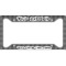 Houndstooth License Plate Frame (Personalized)