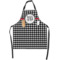Houndstooth Apron With Pockets w/ Monogram