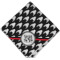 Houndstooth Cloth Dinner Napkin - Single w/ Monogram