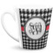 Houndstooth 12 Oz Latte Mug (Personalized)