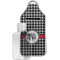 Houndstooth Hand Sanitizer & Keychain Holder - Large (Personalized)