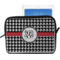 Houndstooth Tablet Case / Sleeve - Large (Personalized)