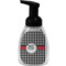 Houndstooth Foam Soap Bottle - Black (Personalized)