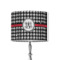 Houndstooth 8" Drum Lamp Shade - Fabric (Personalized)