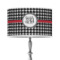 Houndstooth 12" Drum Lamp Shade - Poly-film (Personalized)