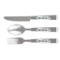 Houndstooth Cutlery Set (Personalized)