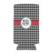 Houndstooth Can Cooler (tall 12 oz) (Personalized)