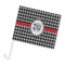 Houndstooth Car Flag (Personalized)