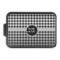 Houndstooth Aluminum Baking Pan with Black Lid (Personalized)
