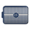 Houndstooth Aluminum Baking Pan with Navy Lid (Personalized)
